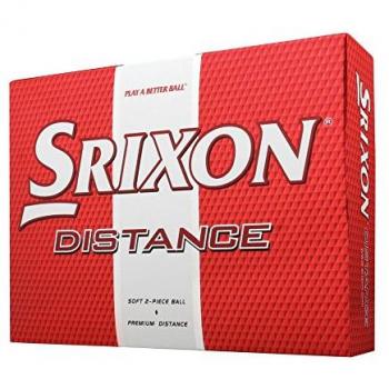 Balle Golf Srixon Hommes Distance 134101 – Blanc Pur
