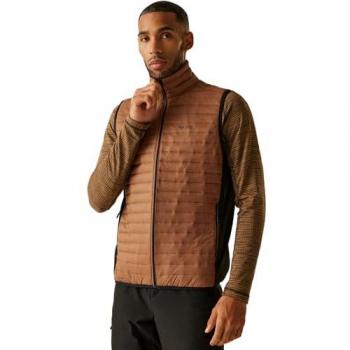 Regatta Anderson Nut Brown/Black Hybrid Vest for Men