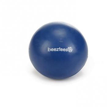 Beeztees Rubber Bal Massief Blauw 7,5 cm