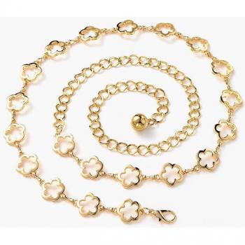 Cinturón de amor clásico con cadena para mujer