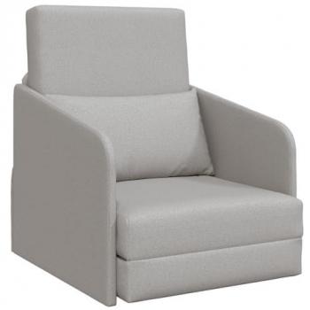 Canapé-lit “Gris Nuage” – 65 x 80 x 83 cm, tissu doux