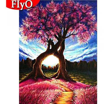 Peinture de Diamant: Paysage 20 × 30 cm