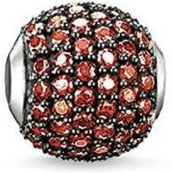 Abalorio de Mujer Thomas Sabo K0120-643-10 Rojo Plateado