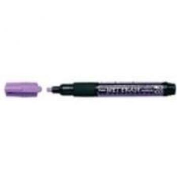 Crayon à Craie Décoratif Pentel Violet – 12 Marqueurs Biseautés WET ERASE CHALK