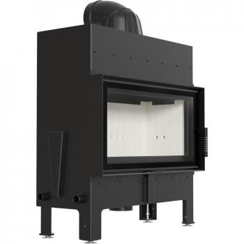 KRATKI FLOKI L 12 kW Steel Fireplace Ø 200 black