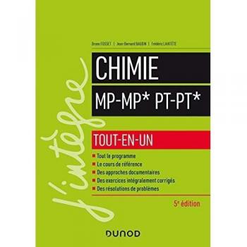 Chimie tout-en-un MP/MP*-PT/PT*