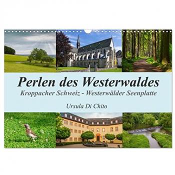 Perlen des Westerwaldes (Wandkalender 2025 DIN A3 quer) CALVENDO Monatskalender