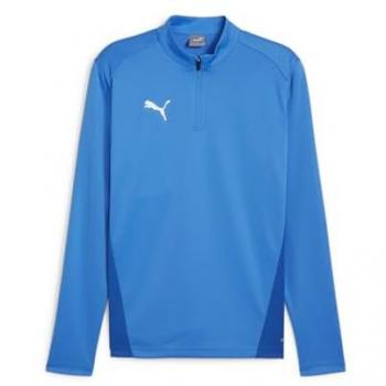 Puma Herren Sweatshirt teamGOAL Training 1/4 Zip Blau 3XL
