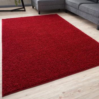THE RUGS Myshaggy Solid Red Rug