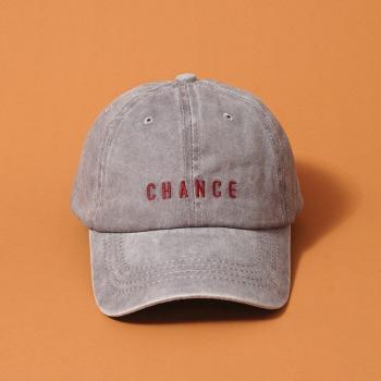 Soft Top Retro Denim Baseball Cap for Women