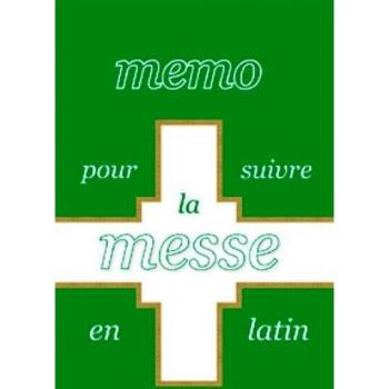 Memo pour suivre la messe en latin