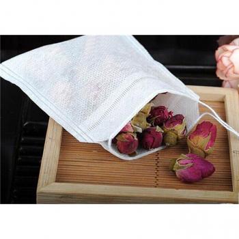100pcs Threaded Tea Filter Sachets 5.5*7cm