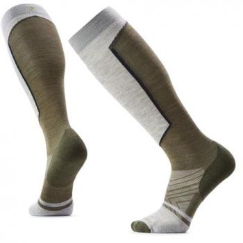 Calcetines Smartwool Ski Comfort L – Verde, Caqui y Gris