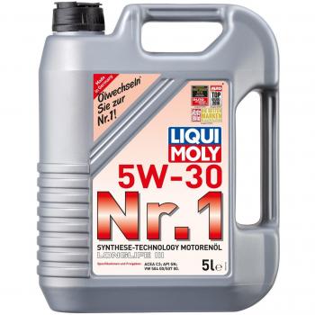 LIQUI MOLY Motoröl Nr. 1, 5W-30, Longlife 3, 5-Liter, Art-Nr.20616, VW50400