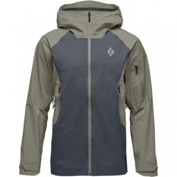 Black Diamond Recon LT XL Flexible Shell – Men’s Pine Smoke/Carbon
