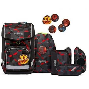 ERGOBAG Schultaschen Set Cubo Light 6tlg TaekBärdo