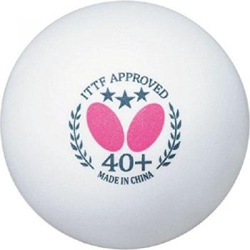 Butterfly 95710 TT Ball Trio – White, Three-Star Rating, 40+ Approved