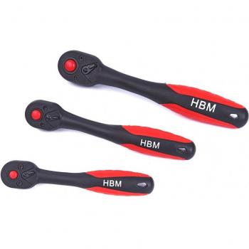 Ratel HBM 3/8 Premium 72 dents rouge et noir
