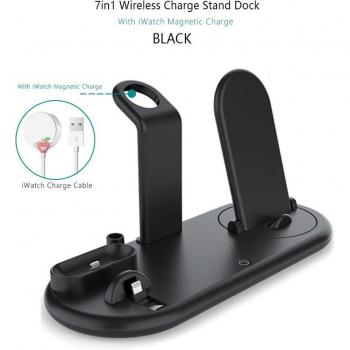 7-in-1 Oplaadstation voor Apple Horloge en Xiaomi Telefoon