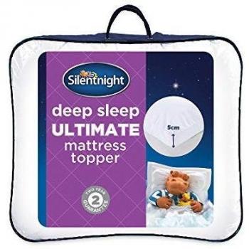 Silentnight Ultimate Deep Sleep 1000 Pocket Topper, White, Super King