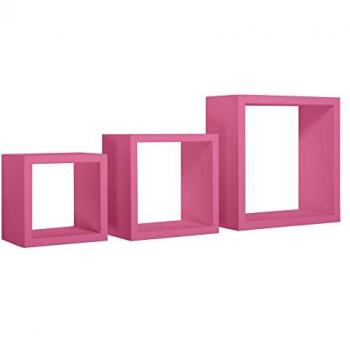 Scaffale Fucsia Rubic – Mensole Cubi