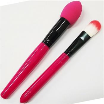 Set di Pennelli Make Up con Applicatori in Spugna e Piatto