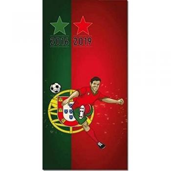 Drap de plage Portugal 2 Étoiles Champion du Monde et d'Europe 2016-2019