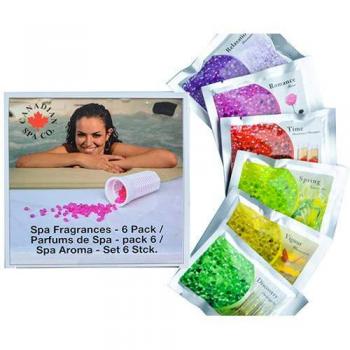 Essential Oil Spa Scent Beads, 6 Pack Variety