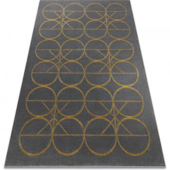 Tapis Emerald Oro y Gris 80x150