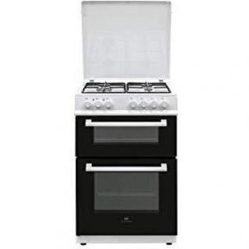 Cuisinière 60x60 Gaz et Électrique Multi Cata Blanc