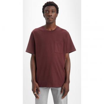 LEVI'S T-shirt ampia con tasca Decadent Chocolate