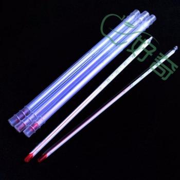 10-Pack Laboratory Glass Thermometers for Science Experiments