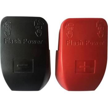 Positive & Negative Battery Connector Clamps Set