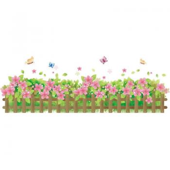 Stickers Plantes pour Enfants et Salon Shijuekongjian
