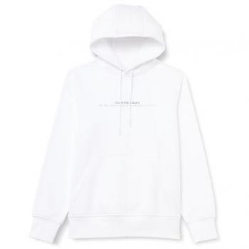 Calvin Klein Jeans Felpa Uomo L – Bianco Minimalista