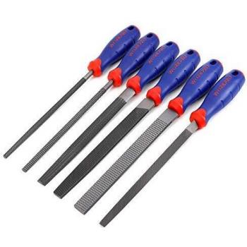 High‑Carbon Wood File Set – 6 Pieces