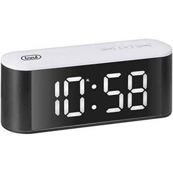 Sveglia Trevi EC 883 BL con Suoneria Elettronica e Funzione Dimmer