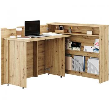 Bureau Chêne Pliant Lenart Gauche