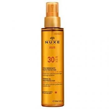Nuxe Sun Tanning Sun Oil for Face and Body SPF 30 150ml