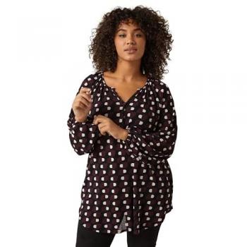 Blouse Bohème Rouge Evans