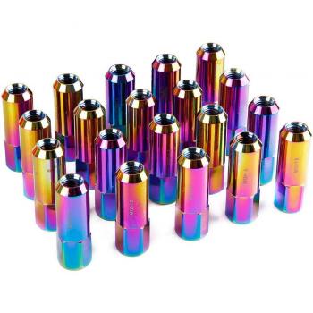Multi-Color Wheel Hub Screws – 20 Piece Alloy Steel Pack