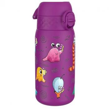 Bottiglia ION8 Leak Proof 400 ml Viola Inox per Bambino