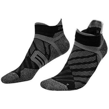 Rapid Dry Compression Ankle Socks – Dual Gender, 2 Pack – Black