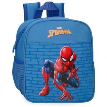 Mochila Marvel Spiderman Vigilante 25 cm Azul
