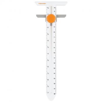 Fiskars 25-Foot Measuring Gauge, Orange