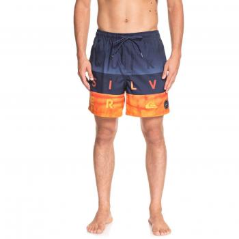 Quiksilver Word Block 17 Short de Bain Homme, Bleu Médiéval, FR : 2XL