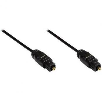 Toslink‑Stecker‑zu‑Stecker‑Kabel (2,2 mm Ø), 5 m, Good Connections®