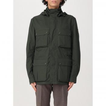 Belstaff Men's Black Drome Coat