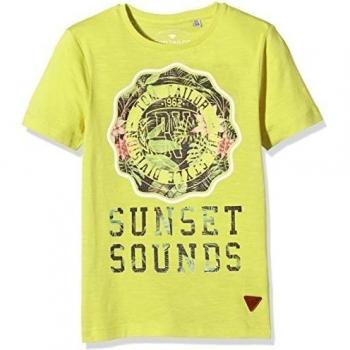 Camiseta Tom Tailor Kids sunset tee, Amarillo (canary light 3448)