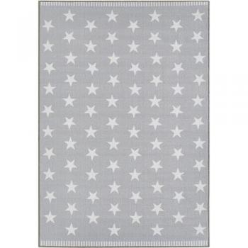 Tapis d’Intérieur Misento 0,6 cm 150×80 cm Gris Clair